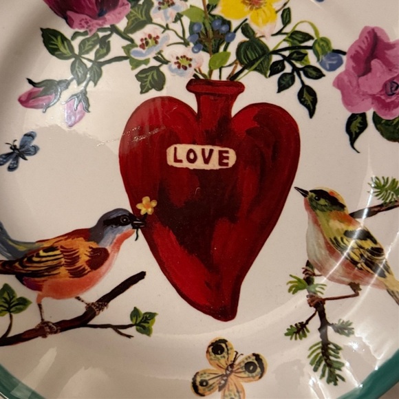 New Free People Nathalie Lete Heritage Dinner Plate